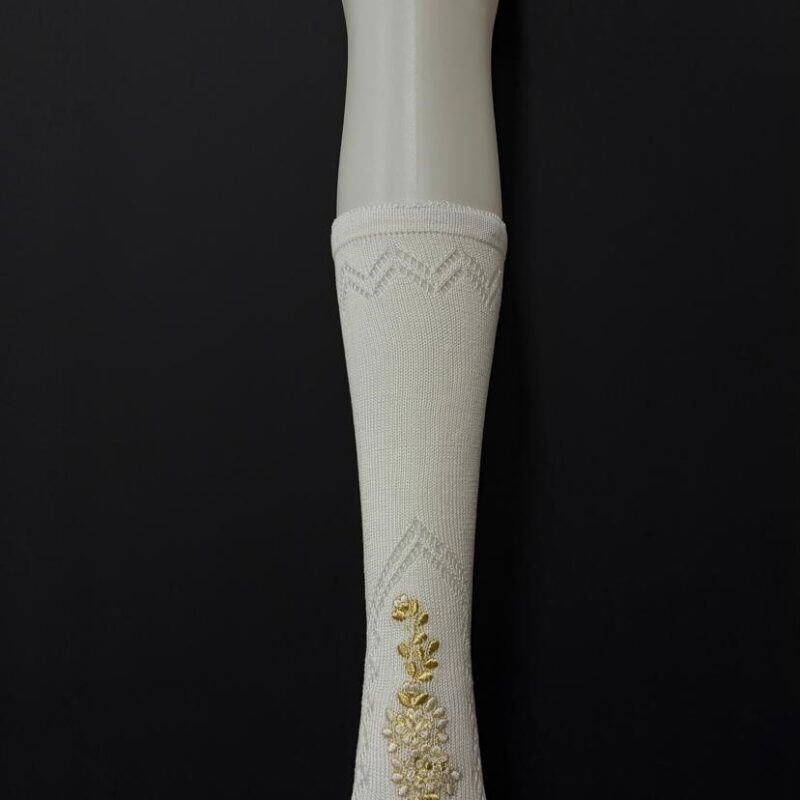 calcetines bordados para mujer