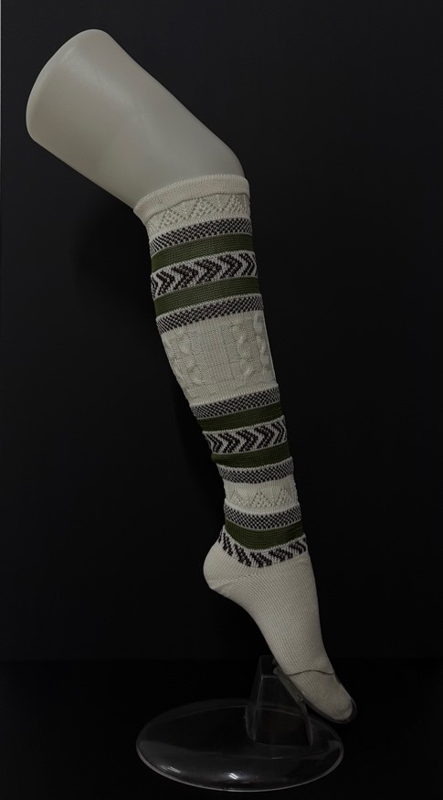 calcetines con dibujo caballero